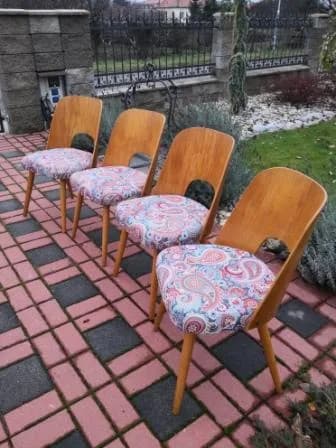 Retro stoličky Oswald Haerdtl – zrenovované stoličky od dizajnéra Oswalda Haerdtla
